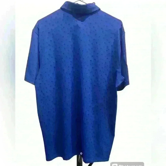 👔 NWT Royal Blue w/blk accent, Under Armour®️ Polo - Picture 3 of 5